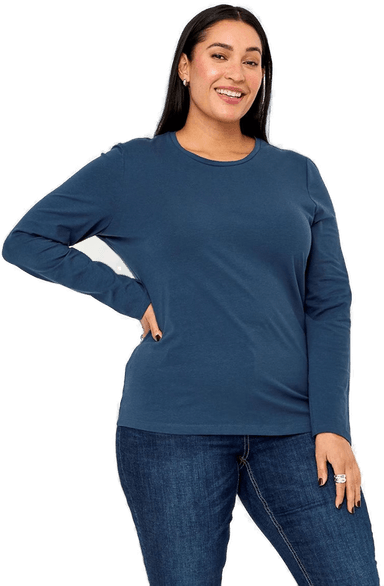 Cellbes Of Sweden langermet jerseytopp i organisk bomull