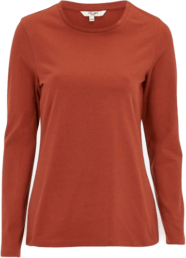Cellbes Of Sweden langermet jerseytopp i organisk bomull
