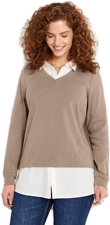 Cellbes Of Sweden jerseytopp med skjortekrage