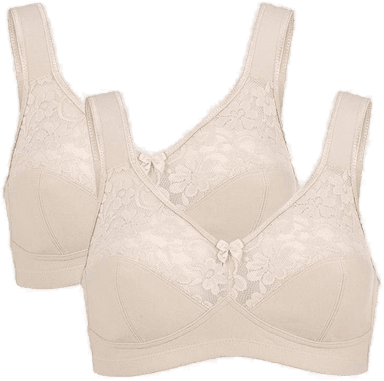 Cellbes Of Sweden Spileløs myk BH Anna 2-pack