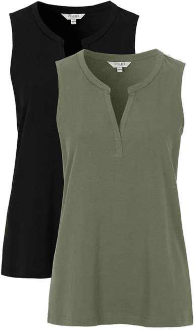 Cellbes Of Sweden Ermløs topp 2-pack