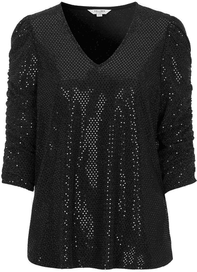 Cellbes Of Sweden Paljettopp 3/4 ermer