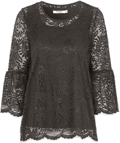 Cellbes Of Sweden Blondetopp med klokkeformet erme