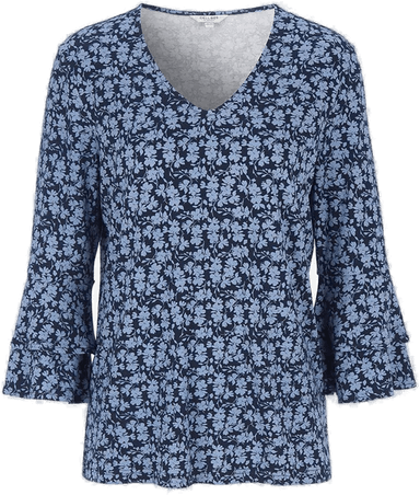 Cellbes Of Sweden Jerseytopp med volangtermer