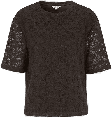 Cellbes Of Sweden Blondetopp med rund krage