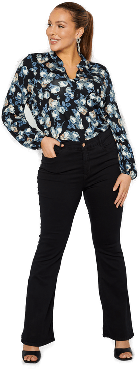 Bubbleroom Tove High Waist Flared