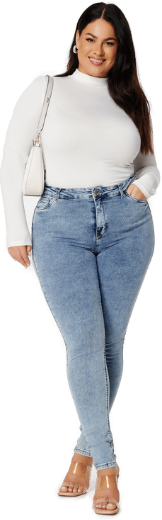 Happy Holly Amy Push Up Jeans