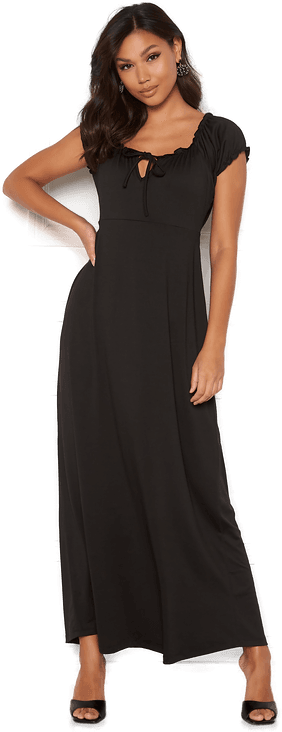 Happy Holly Tessie maxi dress