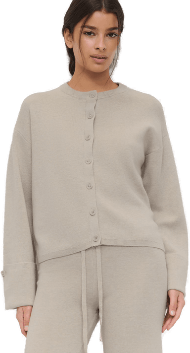 Gina Tricot Strikkejakke Beige