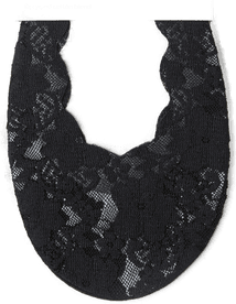 Lindex usynlige sokker med blonder