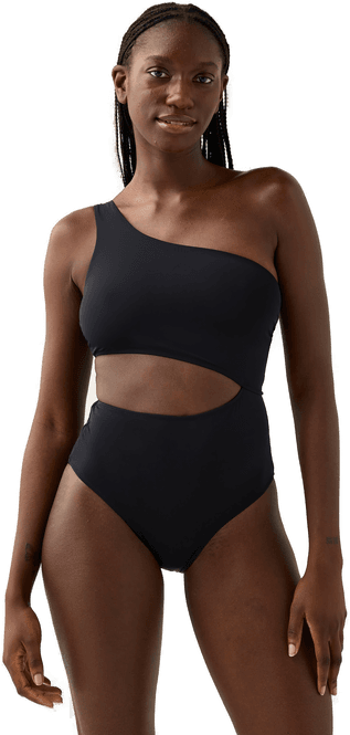 Lindex One Shoulder Badedrakt