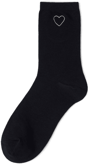 Lindex sokker med broderi