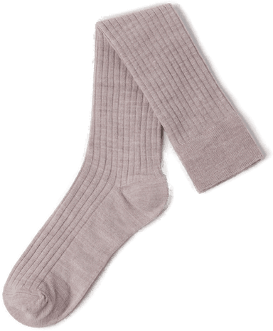 Lindex Ribbet knestrømper i merinoull