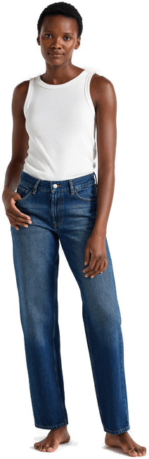 Lindex STRAIGHT jeans med medium høy midje