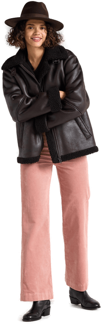 Lindex WIDE kordfløyelsbukse høy midje