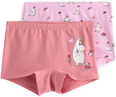 Lindex 2-pakning Mummitrollet boksertruse