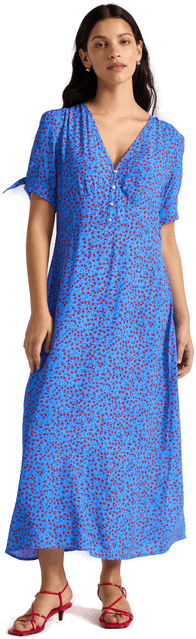 Lindex mønstret midikjole