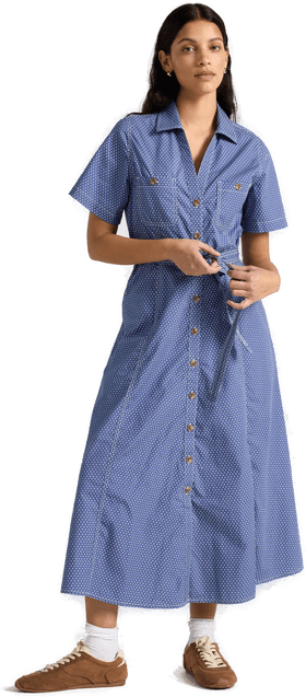 Lindex Midi skjortekjole