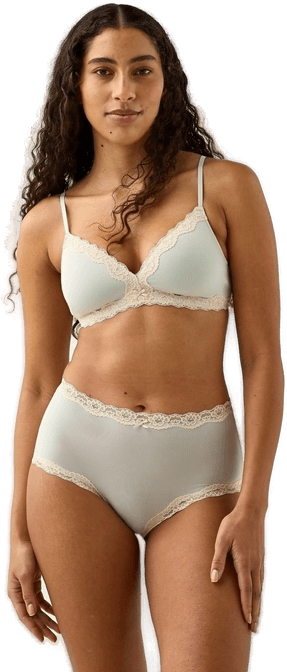 Lindex truse med blondedetaljer