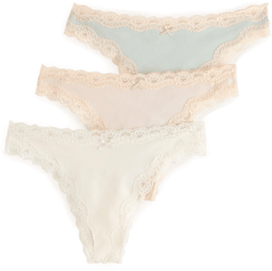 Lindex 3-pakning stringtruse