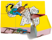 Adlibris Klossepuslespill Pippi 6 brikker