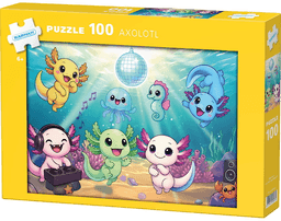 Axolotl Pappuslespill 100 biter Kärnan