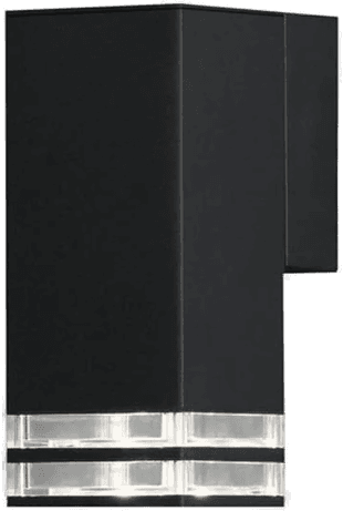 Konstsmide Antares Vegglampe GU10, 7W Svart