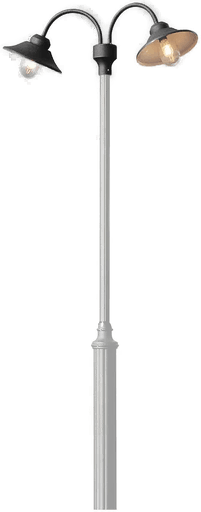 Konstsmide Vega Lyktestolpe svart