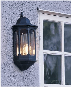 Konstsmide Pallas veggplafond E27 svart