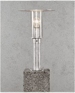 Konstsmide MODE grindstolpslykt E27