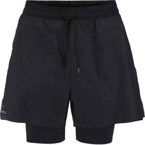 Craft Hypervent 2-in-1 Shorts M Black