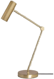 Globen Lighting Hubble Read Bordlampe Børstet Messing
