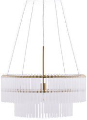 Globen Lighting Hook pendellampe 60 cm klar/messing