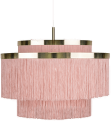 Globen Lighting Frans taklampe rosa