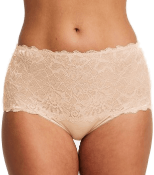 Swegmark Lace Maxi Briefs Beige
