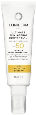 Cliniderm Age Defence Sun Cream SPF50