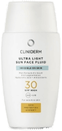 Cliniderm Ultra Light Sun Face Fluid SPF30