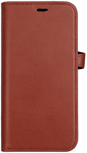 Buffalo MagSeries iPhone 15 Deksel Brun Skinn