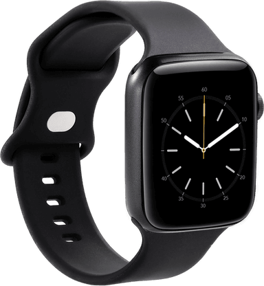 Gear Silikonrem Apple Watch 38/40/41mm Svart