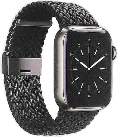 Gear Flettet Klokkerem Svart Apple Watch 38/40/41mm