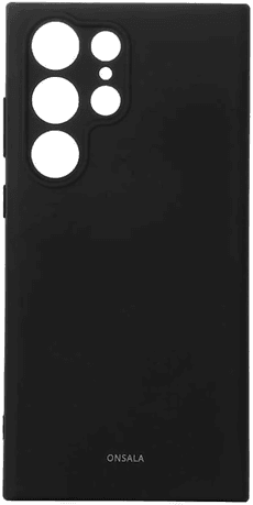 Onsala Samsung S23 Ultra Deksel Silikon Svart