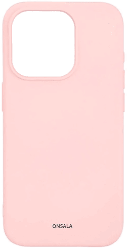 Onsala MagSeries Silikon Deksel iPhone 15 Pro - Rosa