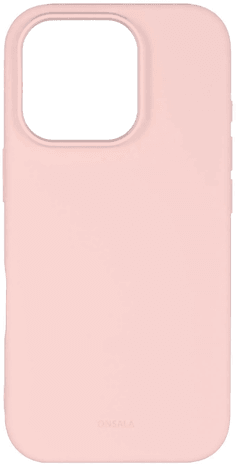 Onsala Silikondeksel iPhone 16 Pro Chalk Pink