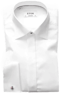 Eton Contemporary Evening Skjorte Hvit 41
