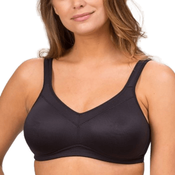 Trofé Betty Wireless Bra BH Svart