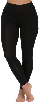 Trofé Bamboo Leggings Svart