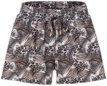 Trofé Mix Bikini Wildlife Shorts Svart
