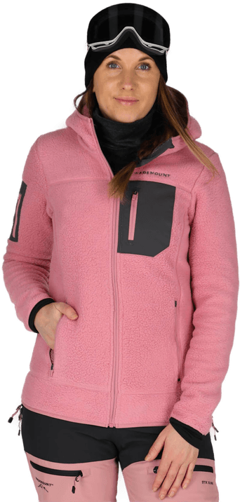 Swedemount Lofoten Hooded Pile Fleece W