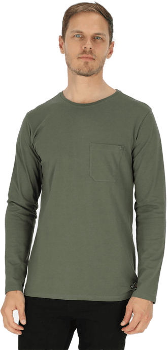 Koppartrans Long Sleeve Pocket Tee