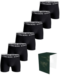 Björn Borg 6P Cotton Stretch Boxer